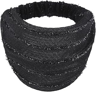 [もうほうきょう] ヘアアレンジ おしゃれに隠せる 幅広カチューシャ 調節可能 シンプル おしゃれ ターバン風 白髪隠し 寝ぐせ 薄毛 隠し つむじ 分け目 生え際 カバー