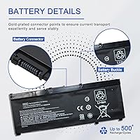 Vista 5 de SR03XL SR04XL para HP Pavilion 15-cx0000 15-cx0000TX 15-cx0001ng 15-CX0058WM Envy x360 15-cn0000 15-cn0000ne 15-CN0000TX 15-CN0000TX 15-CN0000TX