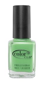 Color Club Poptastic Neons Nail Polish, Retro Green, Twiggie, .05 Ounce