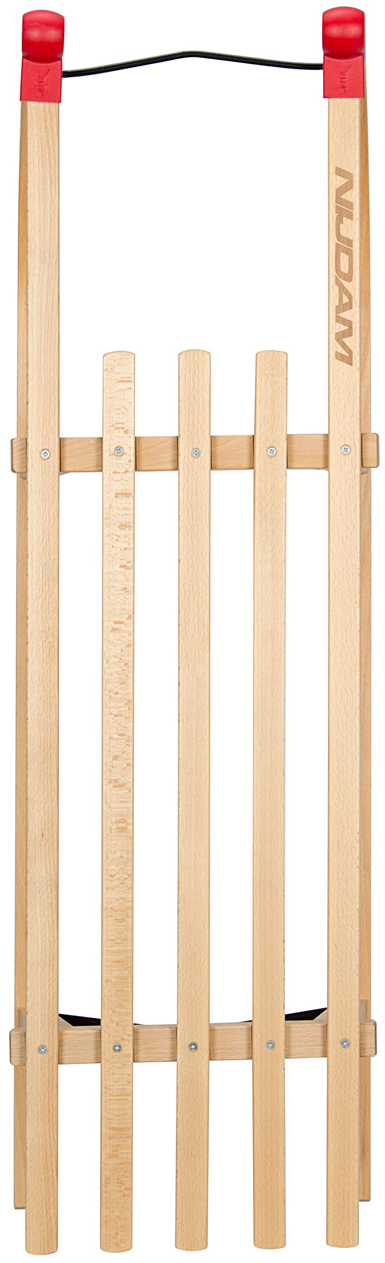 Nijdam Davos Holz Rodel Schlitten 100x30cm Sitzhöhe 24cm bis 90kg