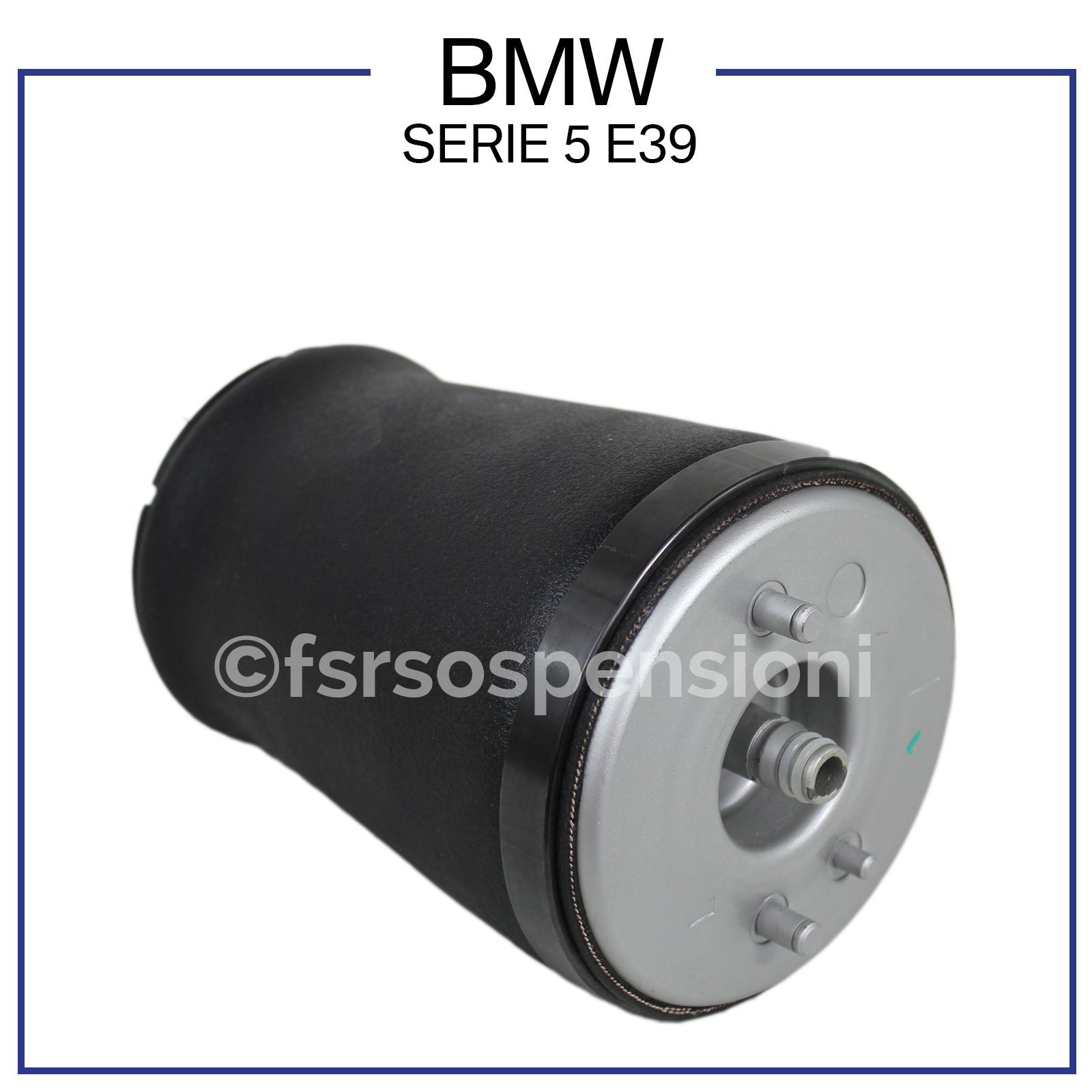 COPPIA SOFFIONE SOSPENSIONE COMPATIBILE CON AMMORTIZZATORE MOLLA ARIA POST BMW SERIE 5 E39 37121094613 37121094614
