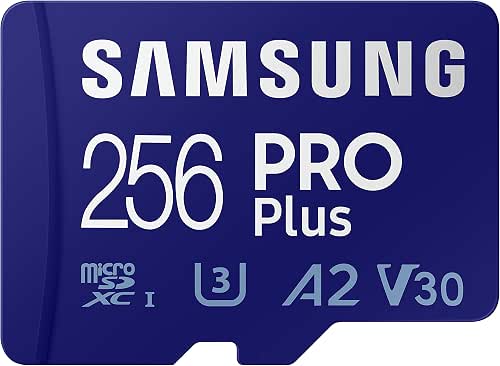 Samsung PRO Plus + Adapter 256GB microSDXC Up to 160MB/s