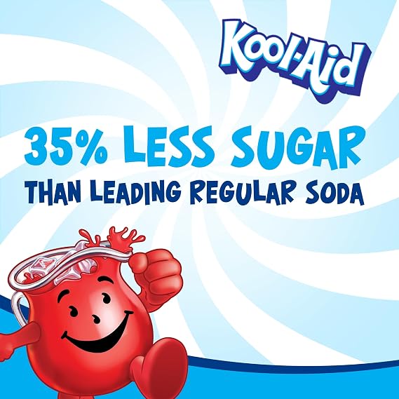 Kool-Aid Drink Mix, 1 Canister, for Flavorful Hydration and Shareable Refreshment, Tropical Punch, Good Source of Vitamin C, Caffeine Free, 19 oz
