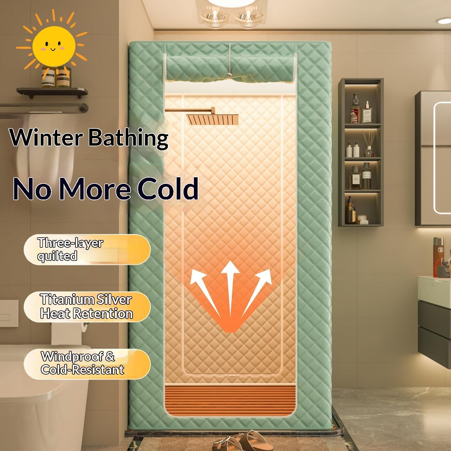 Integrated Shower Room Simple Bathroom Shower Enclosure