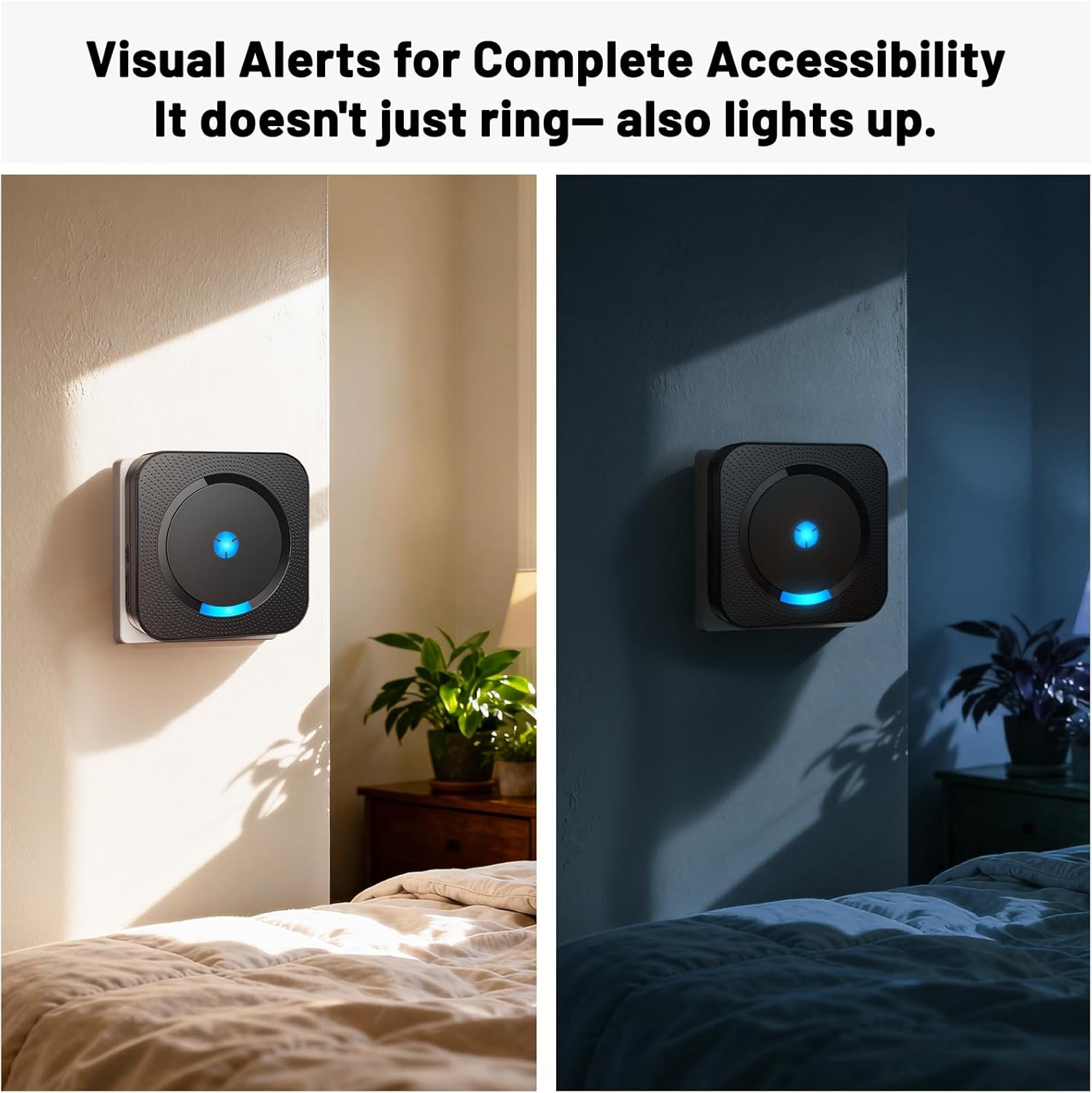 Wireless Doorbell Video Doorbell Extender for Blink - Compatible with Blink Doorbell (Gen 1) 1 Video Doorbell Extender 2 Receiver