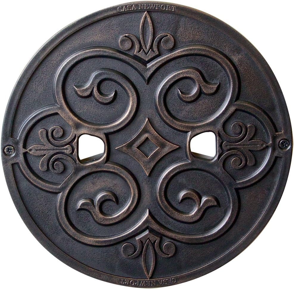 20-01011 Bronze Metal Skimmer Lid, 9.9-Inch
