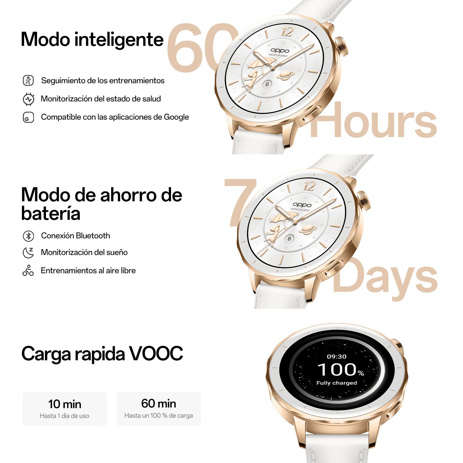 OPPO Watch X2 Mini Reloj Inteligente, 1.75 Pulgadas AMOLED, GPS, Wear OS, 100+ Modos Deportivos, Frecuencia Cardíaca & SpO2