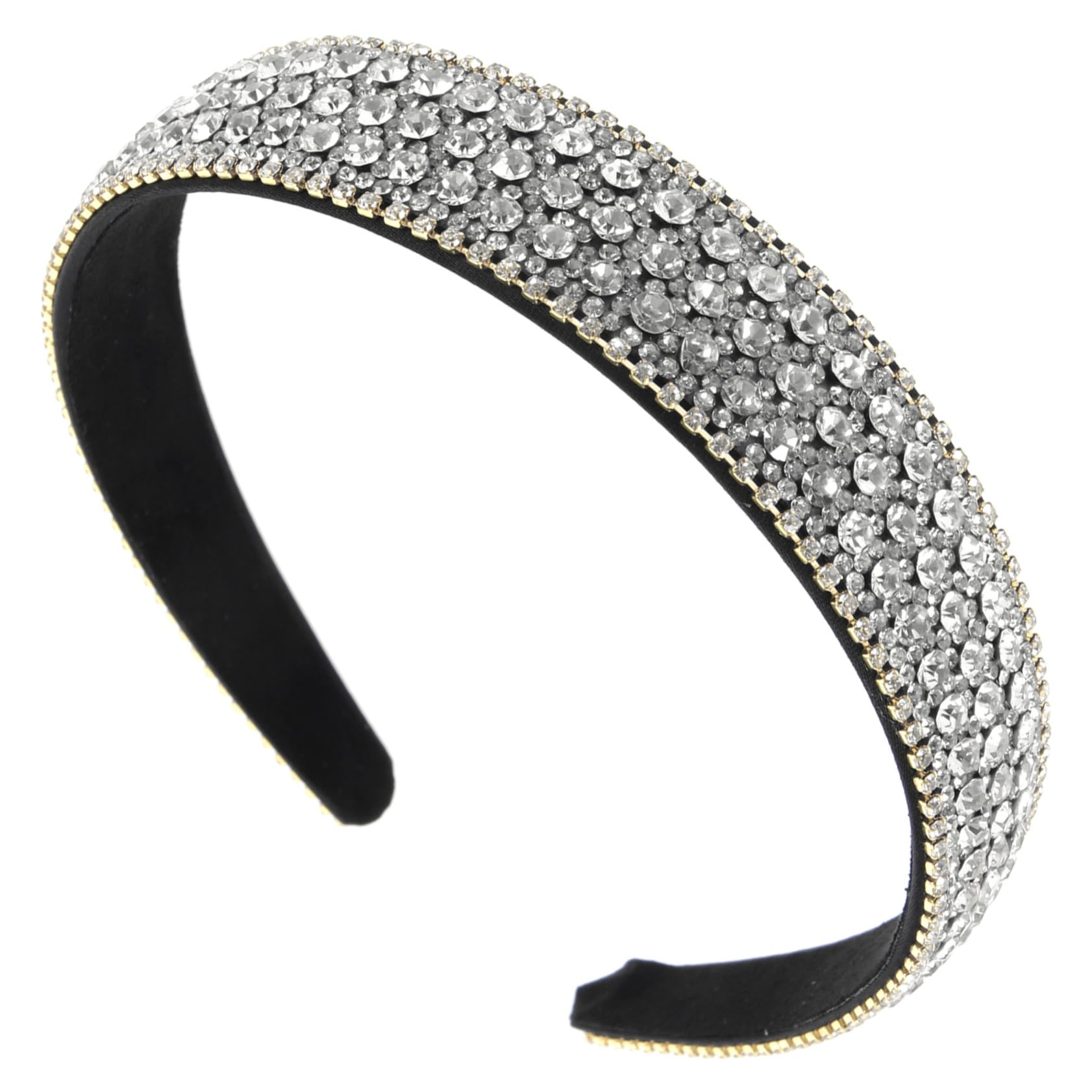 FRCOLOR 4 Diademas Para Mujer y Niña Con Diamantes De Imitación Diademas Con Para Mujer Con Joyas Para Para El Para