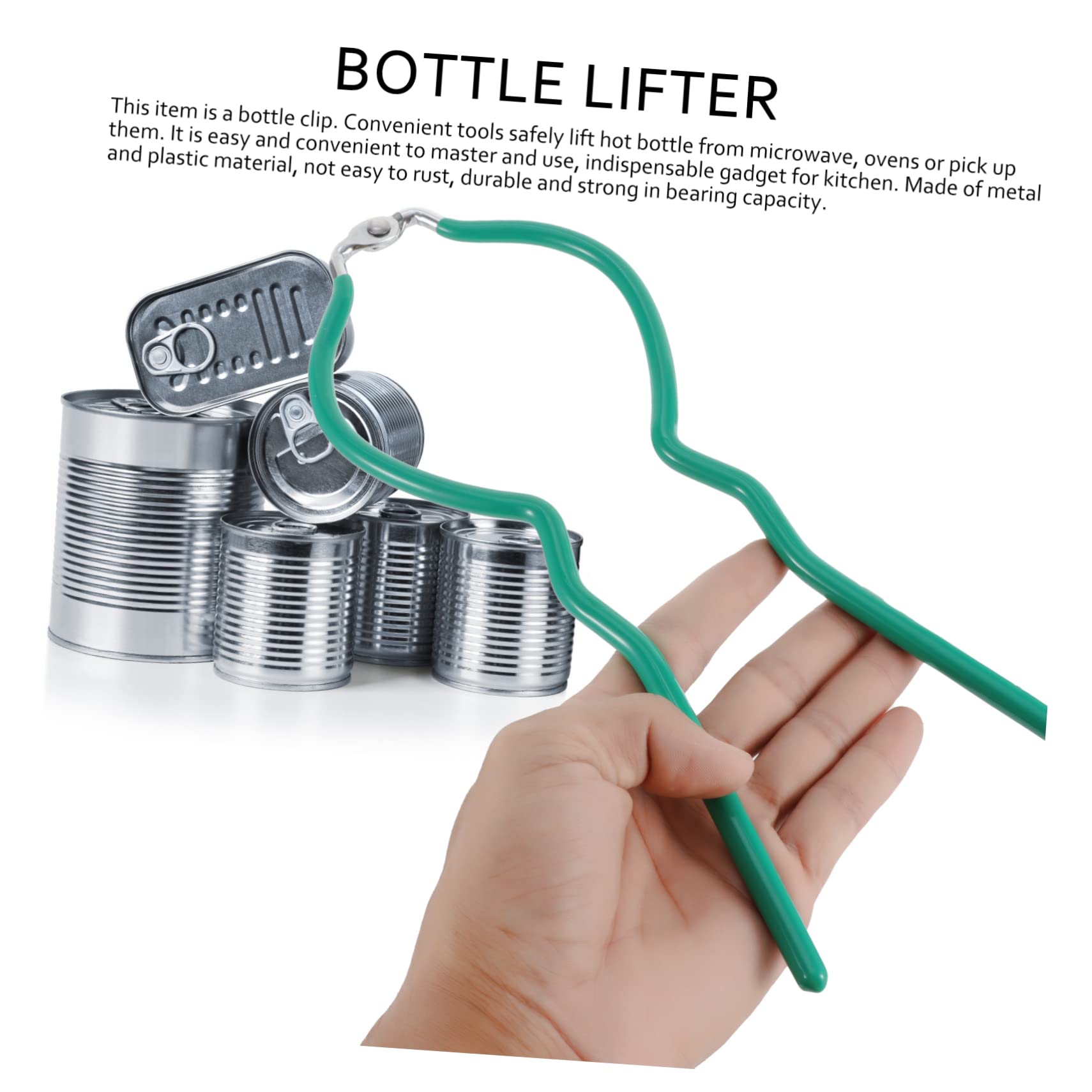 Pince Anti-brûlure Pour Biberon - Lot De 2 (Vert Et Rose) - Détachable Et Sécurisée
