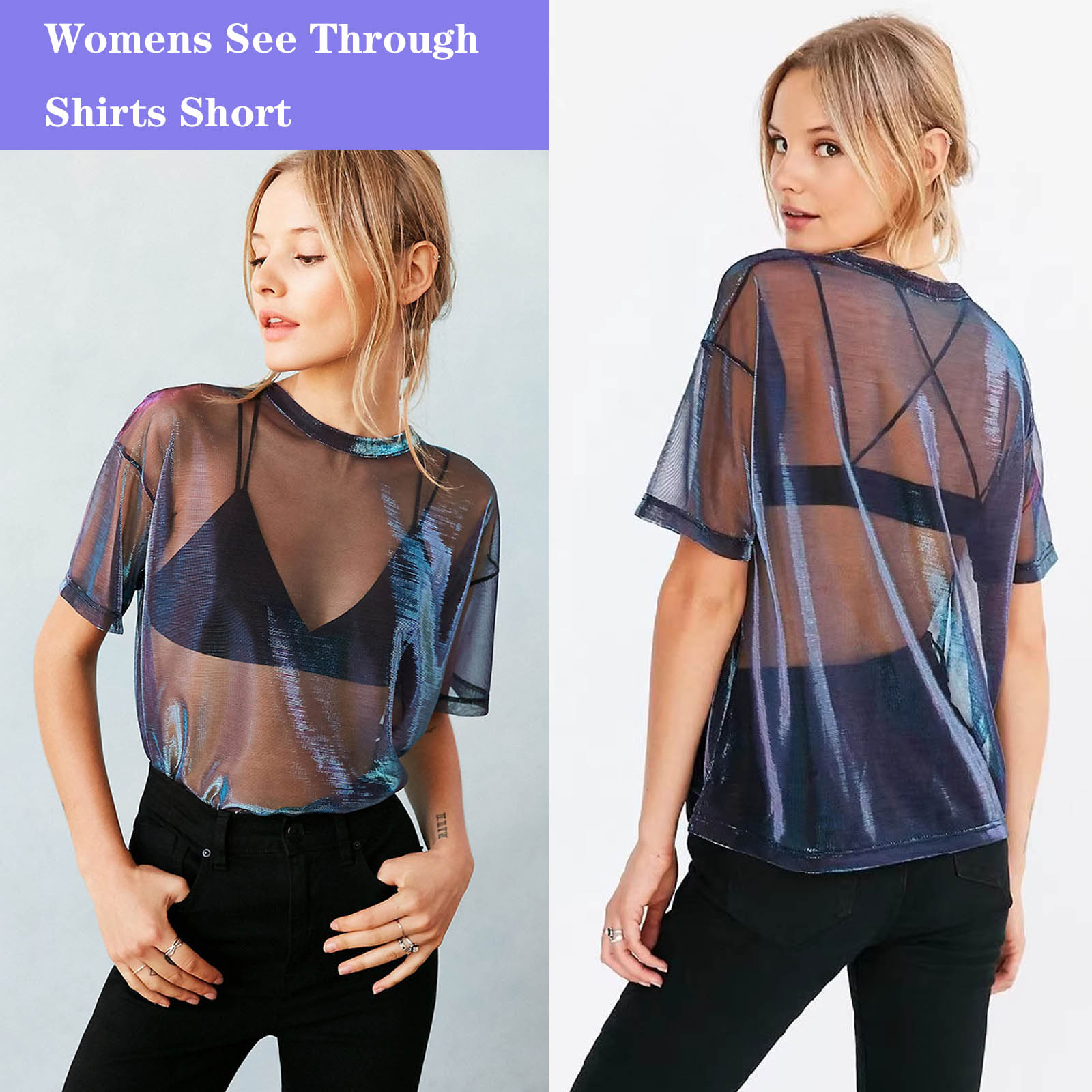トップス sheer hook choker tops メルトザレディ sheer hook choker tops - メルカリ