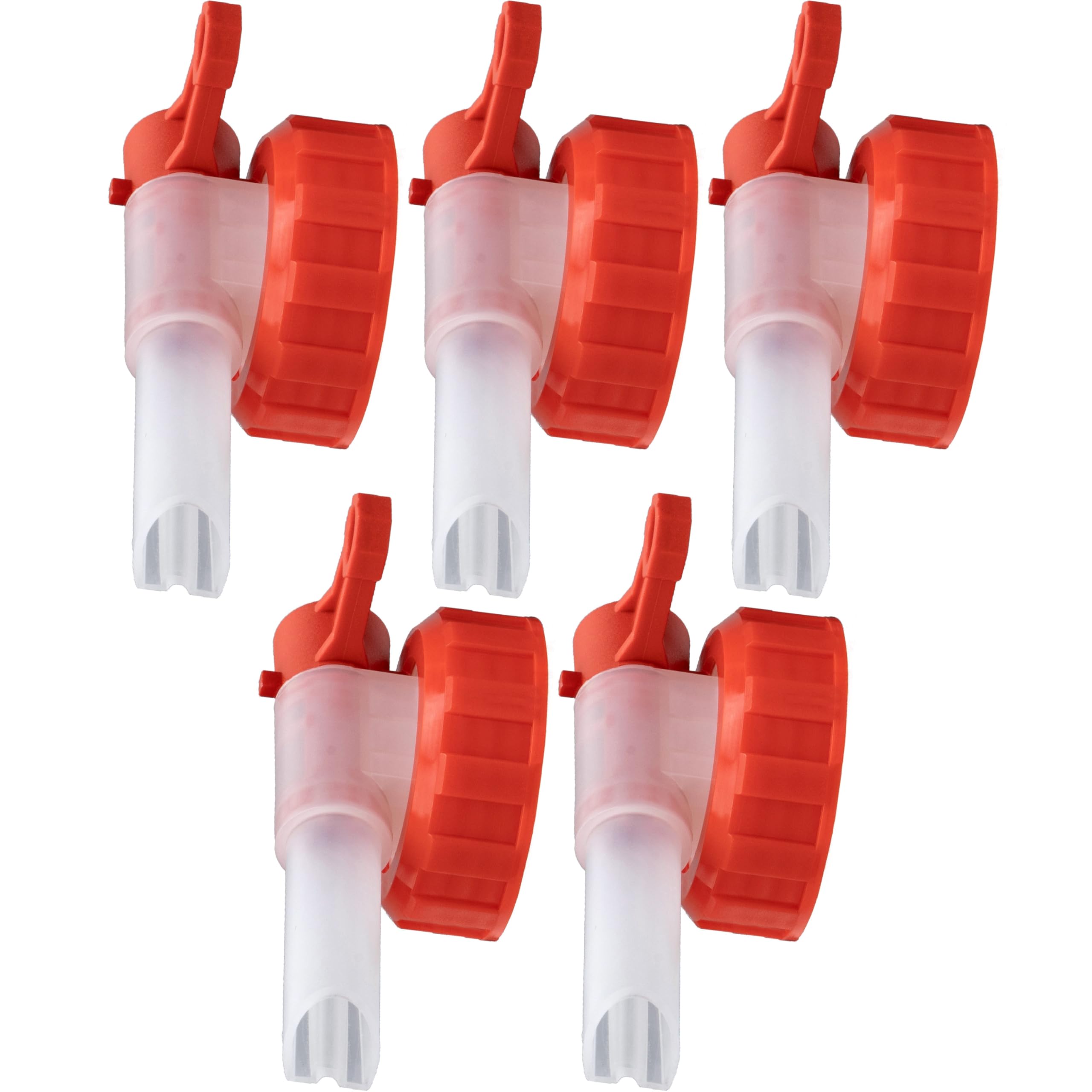 ISOLATECH SABEU Fluxx 5pc. AH 13/45 HF Grifo de llenado para latas de 2L y 3L con rosca exterior DIN 45 44,6mm caño 13mm Llenado antideslizante