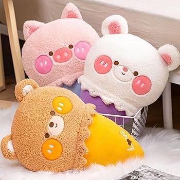 スヌーピー アイスクリーム クッション 1番くじ 抱き枕 さけるチーズ”クッションは中身を取り出して抱き枕に！「一番