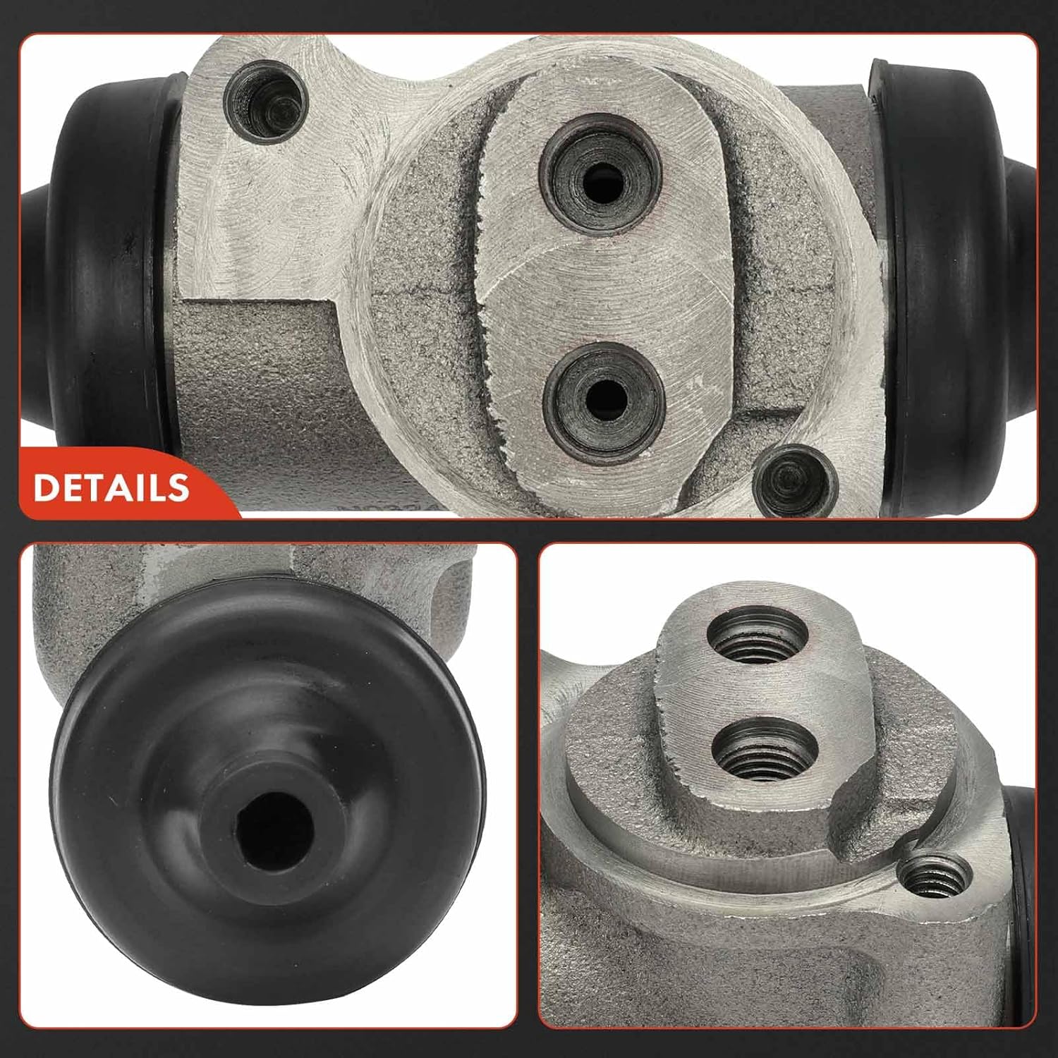 A-Premium Rear Drum Brake Wheel Cylinder Compatible with Select International Harvester and Studebaker Models - L150, L151, 2R15, 2R16A, 2R5, 3R16, Avanti, Challenger, Champion, Commander, 2-PC Set