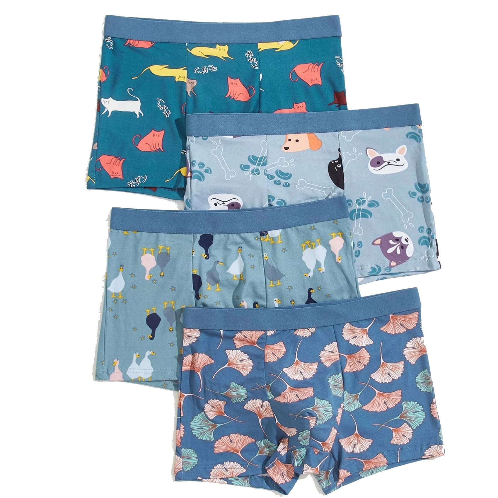 REKHOLA Pinakin HUB22™ Men's Ice Silk Seamless Style Combined Cool and Comfortable Fit Cool Multicolor Underwear (Pack of 2) (Size:-)