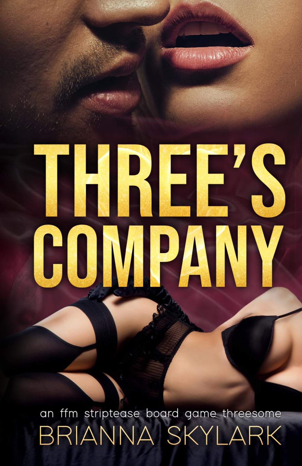 Three's Company: An FFM Striptease Board Game Threesome (FFM Threesome and Ménage Romance)
