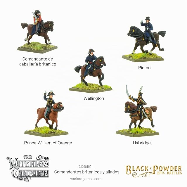 Foto 3 de 3 de Warlord Games, Batallas épicas de Black Powder: Comandantes Napoleónicos británicos y aliados