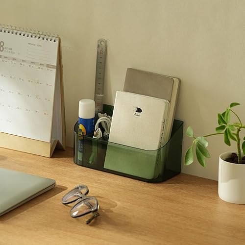 Miniatura 7 de SUNFICON Organizador Soporte de Bandeja de Maquillaje Caja de Exhibición Cosmética para Escritorio, Encimera, Tocador, Encimera de Baño, Gabinete de