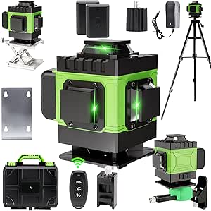 Livella Costruzione Telecomando Livella Laser Rotante 360° Iglobalbuy - Autolivellante Con Telecomando Laser Rotante 360 Gradi - Foto 12