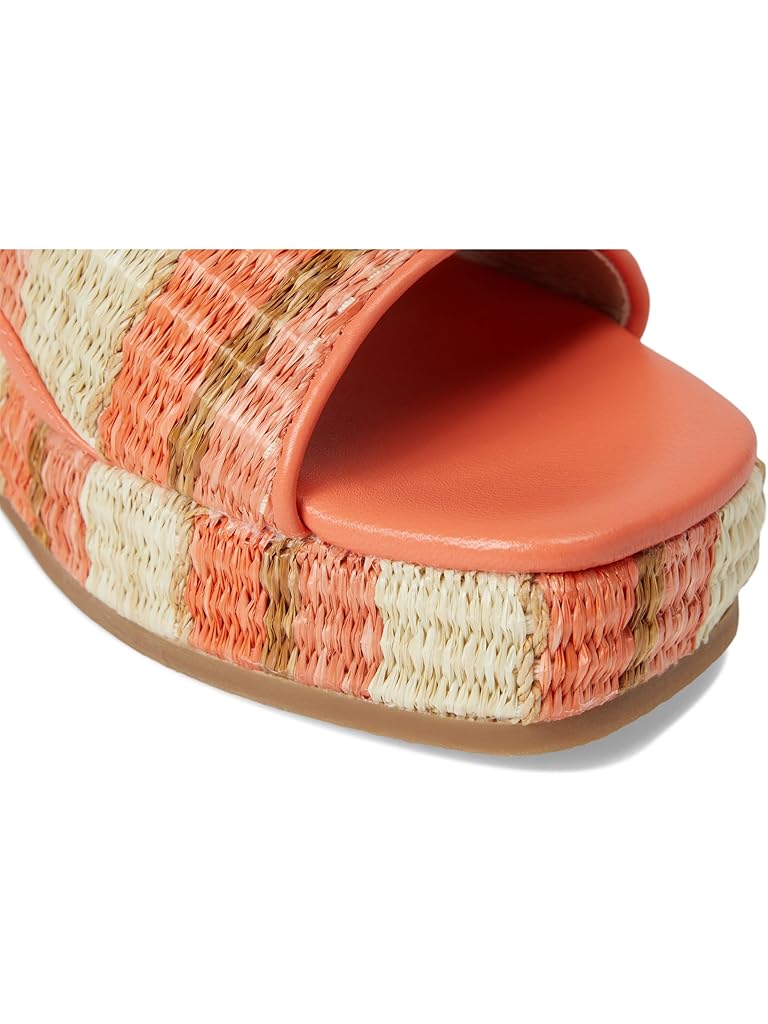 Pink Jack Rogers Bay Flatform Sandal - Raffia