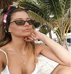 FEISEDY Vintage Square Small Sunglasses Women Acetate Frame Eyewear B2292
