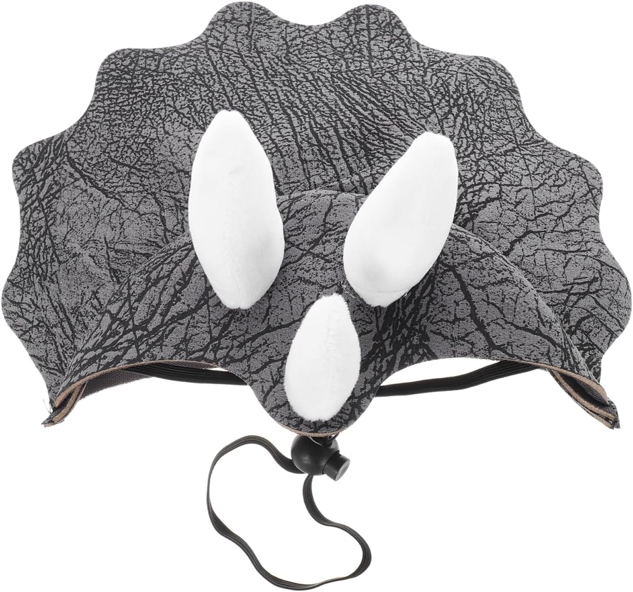 Sombrero de Dinosaurio Triceratops para Perro Ajustable Disfraz Halloween