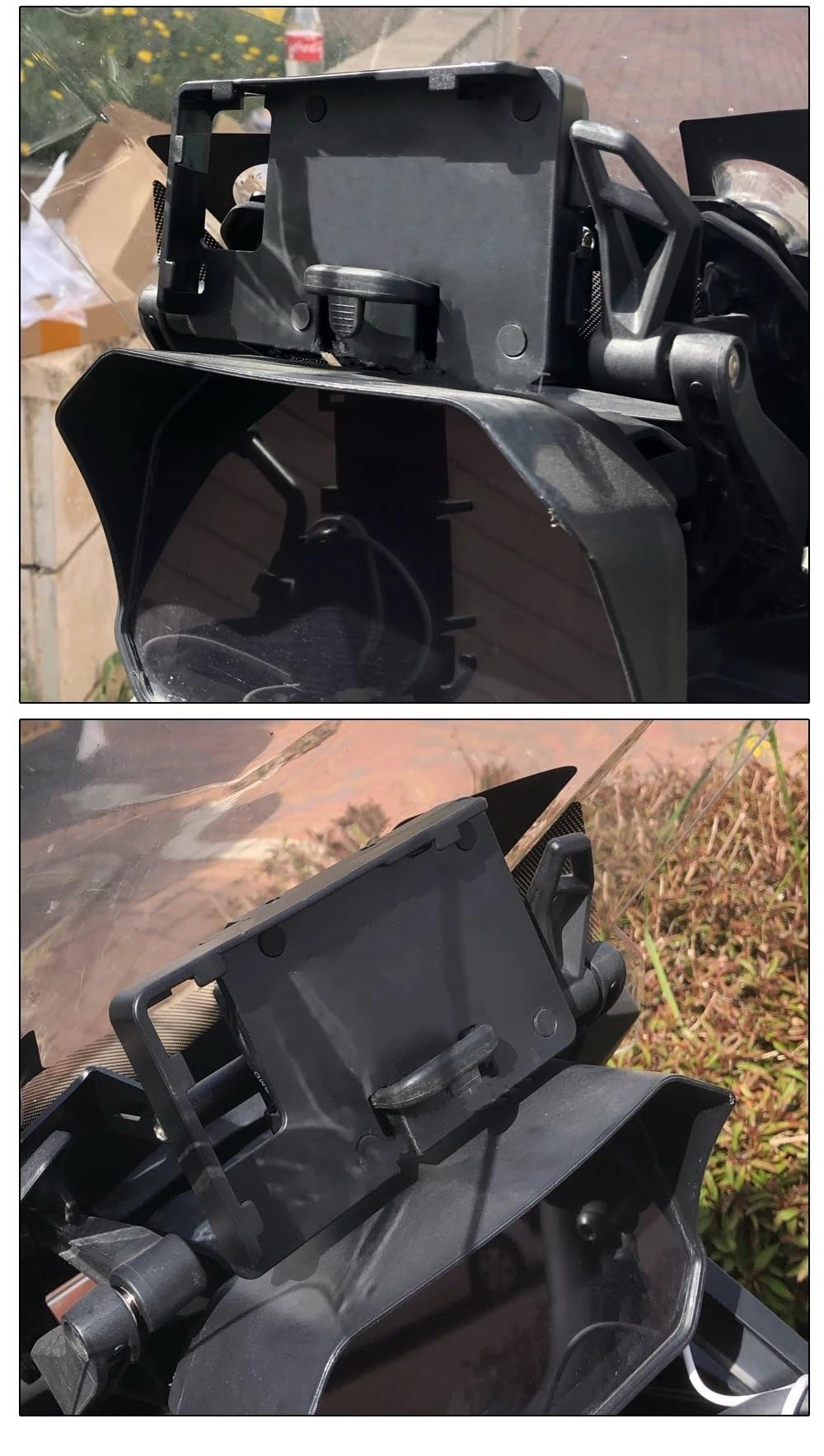 Soporte Placa Navegación GPS Soporte Teléfono Móvil Equipo Navegación para F850GS F 850 ​​GS 2018-2020 Adventure F850GS 2018 2019