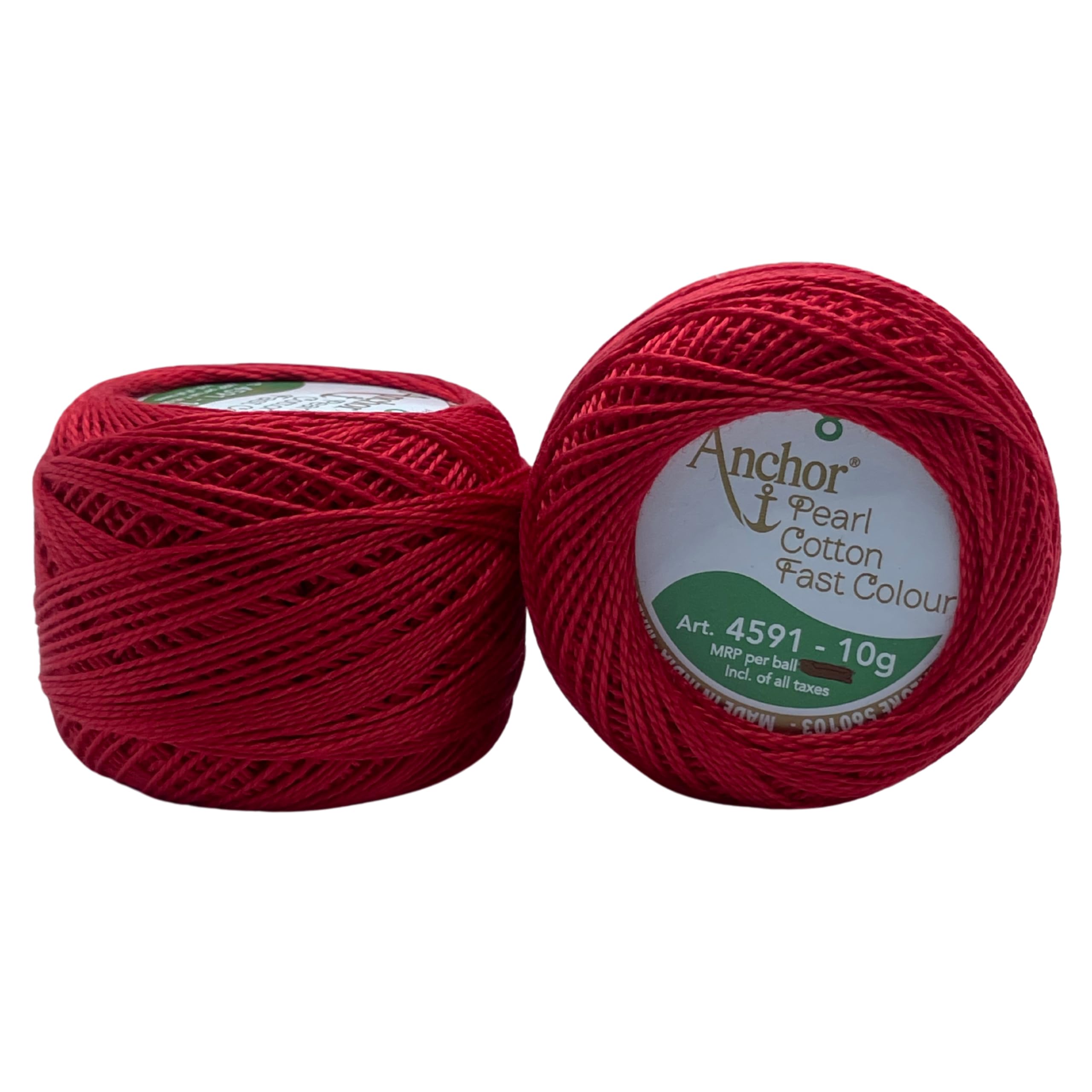 Anchor Knitting Pearl Cotton Fast Colour Cotton Thread Yarn Balls - Mercer Pearl Cotton 10gm Ball Yarn Pack of 1 Cotton Ball (046) (B0D1RGFRM6) Amazon Price History, Amazon Price Tracker