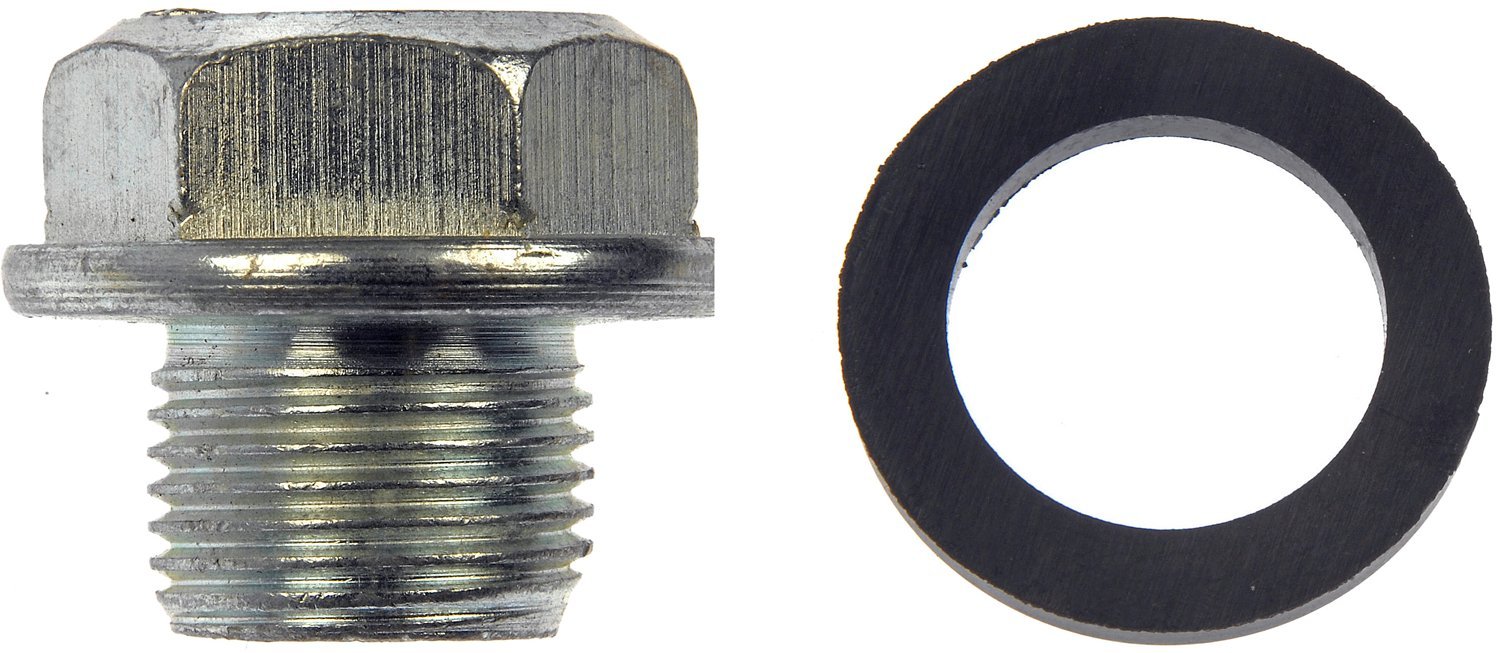 Dorman 090-039 Oil Drain Plug - OIL DRAIN PLUG - Oil Drain Plug Standard M16.4-1.33, Head Size 21Mm - Oil Pan Drain Plug - This replacement engine oil drain plug is a direct replacement for a damaged or worn original equipment drain plug, precisely matching the thread pitch to ensure a quality seal. - Nissan 1986-71 - Oil Drain Plug Standard M16.4-1.33, Head Size 21Mm