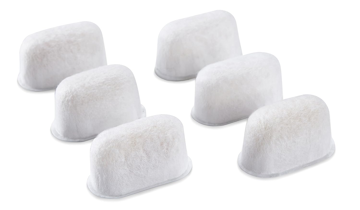 Premium 6-pack Water Filters For Replacement Breville BWF100 with Ion Exchange Resin inside
