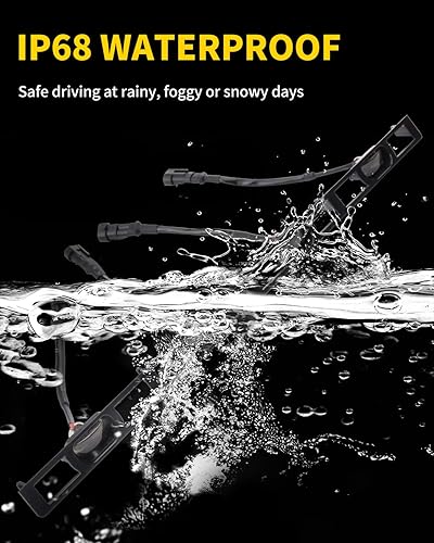 Miniatura 3 de MEALAM Luces LED blancas 4 piezas parrilla delantera Raptor lámparas accesorios de coche con arnés y fusible, compatible con Toyota Tacoma 2012 2013