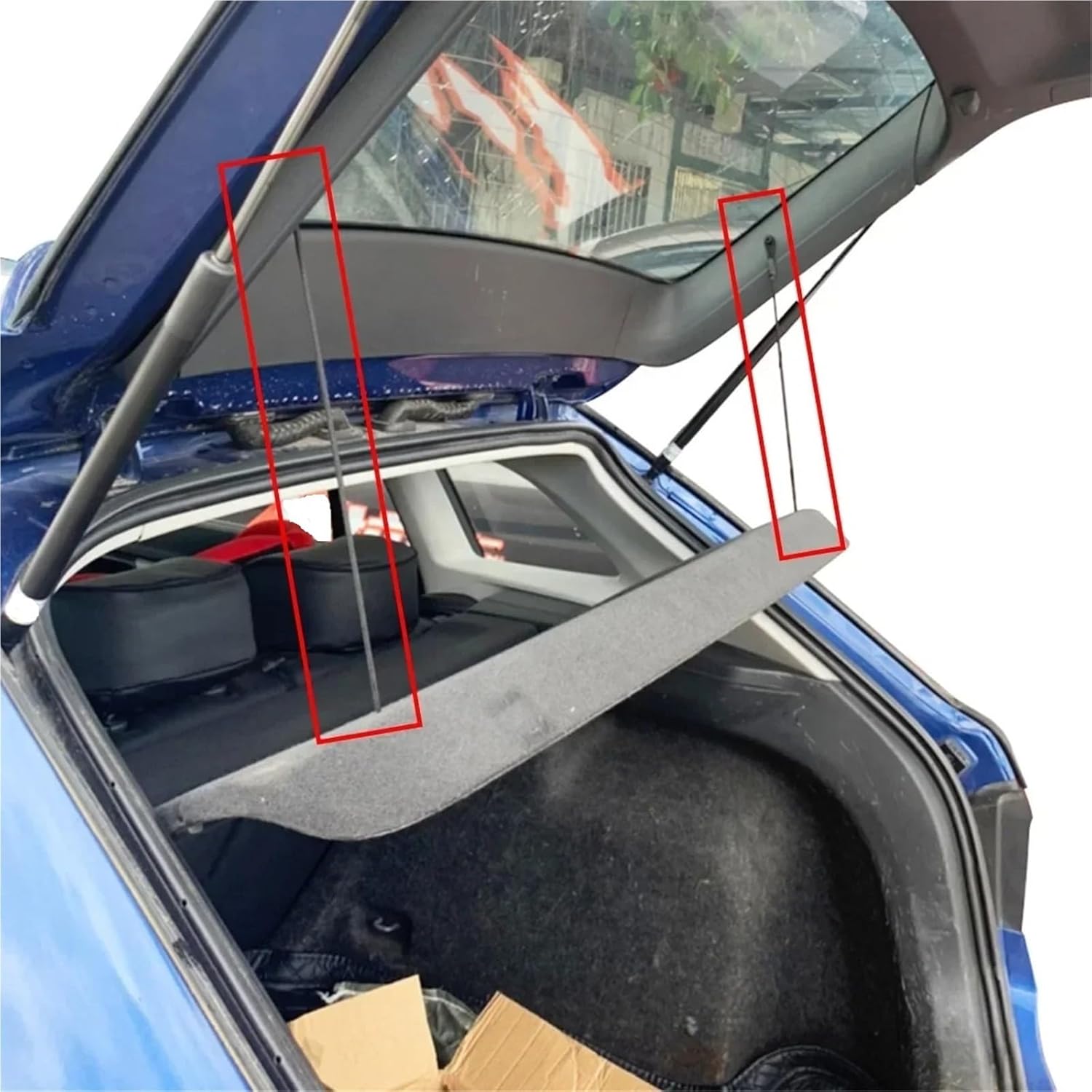 Car Trunk Rope, Trunk Shelf Cord, for Buick, for Encore 2013-2019 Car Luggage Compartment Luggage Tray Strap Rope Clip Rear Shelf Bracket Accessories Car Parts Bracket