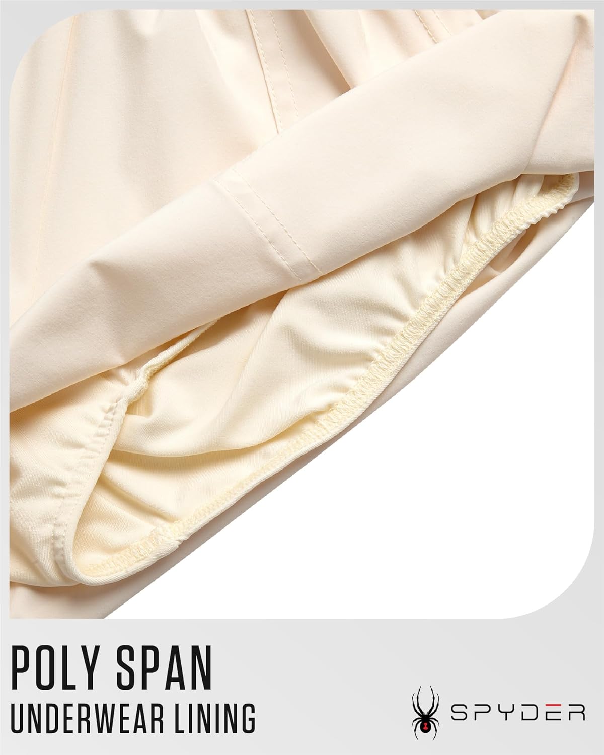 Spyder Womens Athletic Shorts - Lightweight Stretch Woven Pull On Running Shorts for Women with Built in Liner - Image 6