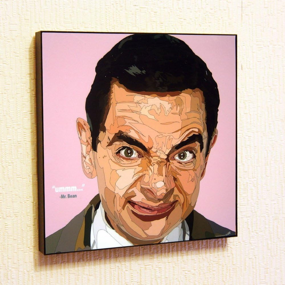 Mr. Bean Poster POP Art Print Canvas Quotes Wall Decals Framed Fan Artwork