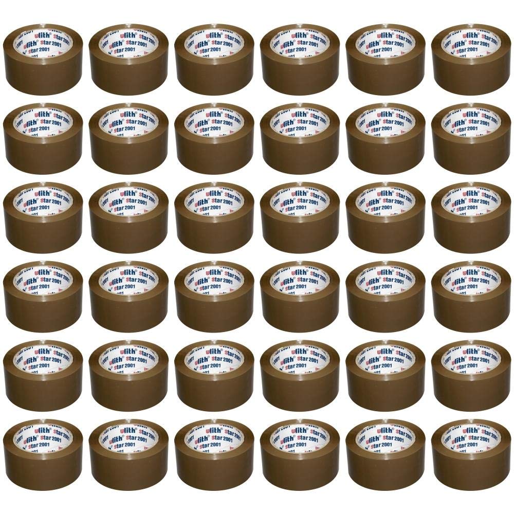 Kanirope Ulith Star 2001 Klebeband PP-Packband 50mm x 66m Braun 36 Rollen