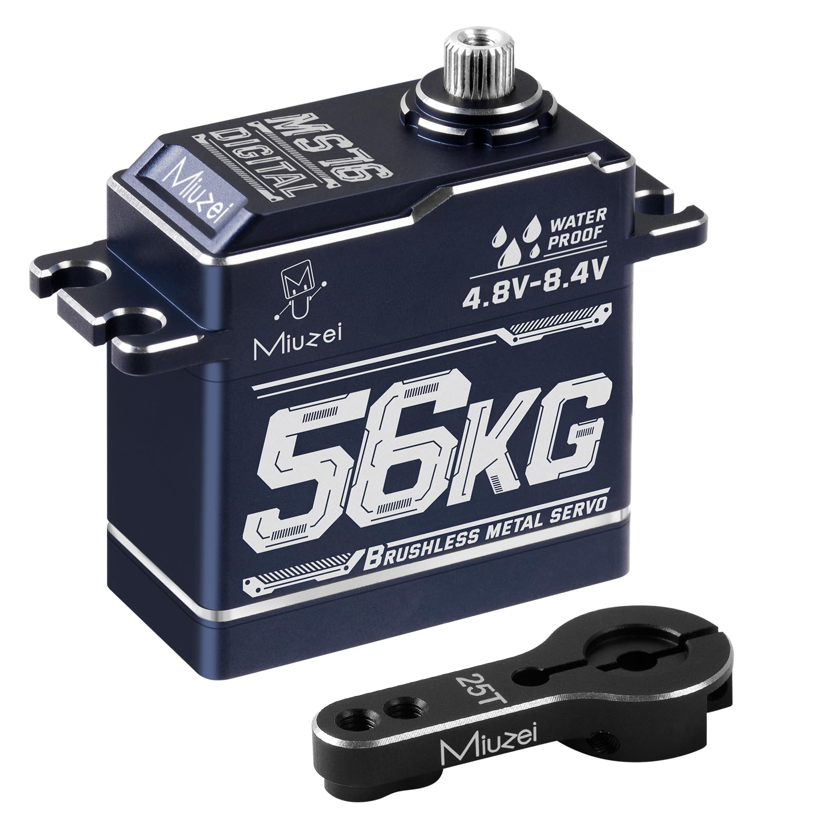 Amazon.com: Miuzei Brushless Servo High Torque RC Servo Motor