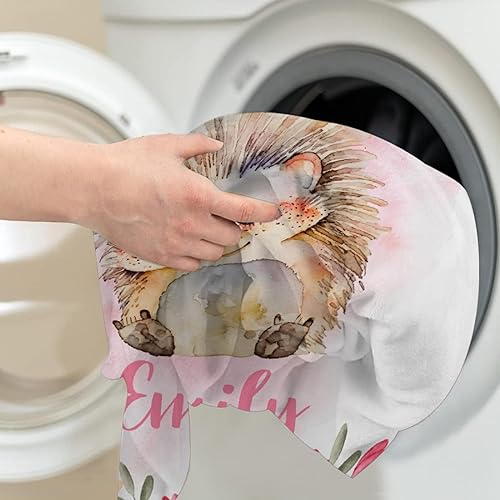 Miniatura 228 de Butterfly Custom Baby Blanket with Name Personalized Baby Blanket for Girl Boy Birthday Chirstmas Gift Customized Baby Receiving Blanket for Newborn