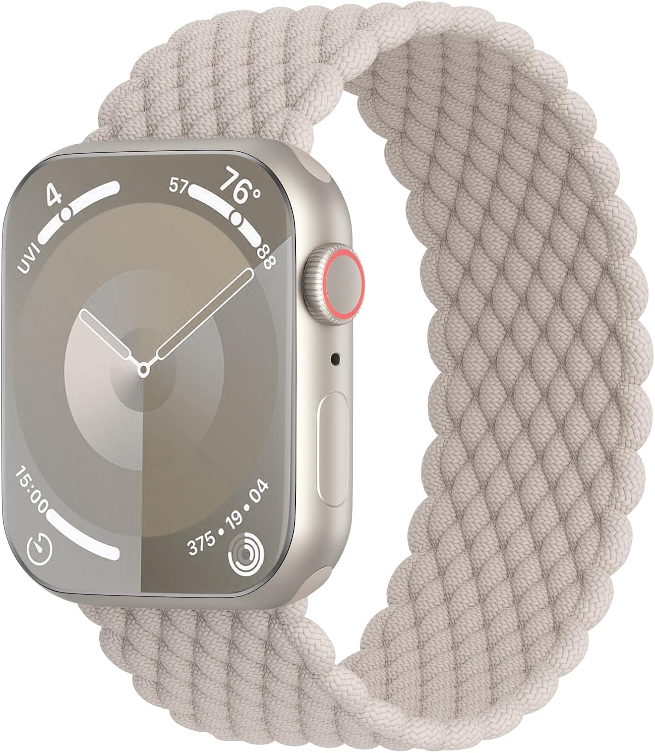 Solo Loop Bands Compatible for Apple Watch Band 38mm 42mm 40mm 44mm 41mm 45mm 49mm, Sport Soft Braided Strap Stretch Wristband for iWatch Ultra Series 9/8/7/SE/6/5/4/3/2/1 Women & Men