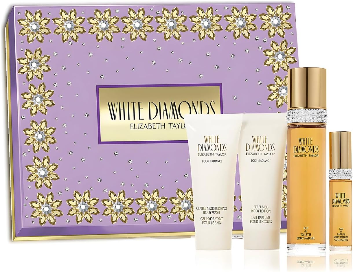White Diamonds En Rouge by Elizabeth Taylor, 2 Piece Gift Set women main image 1