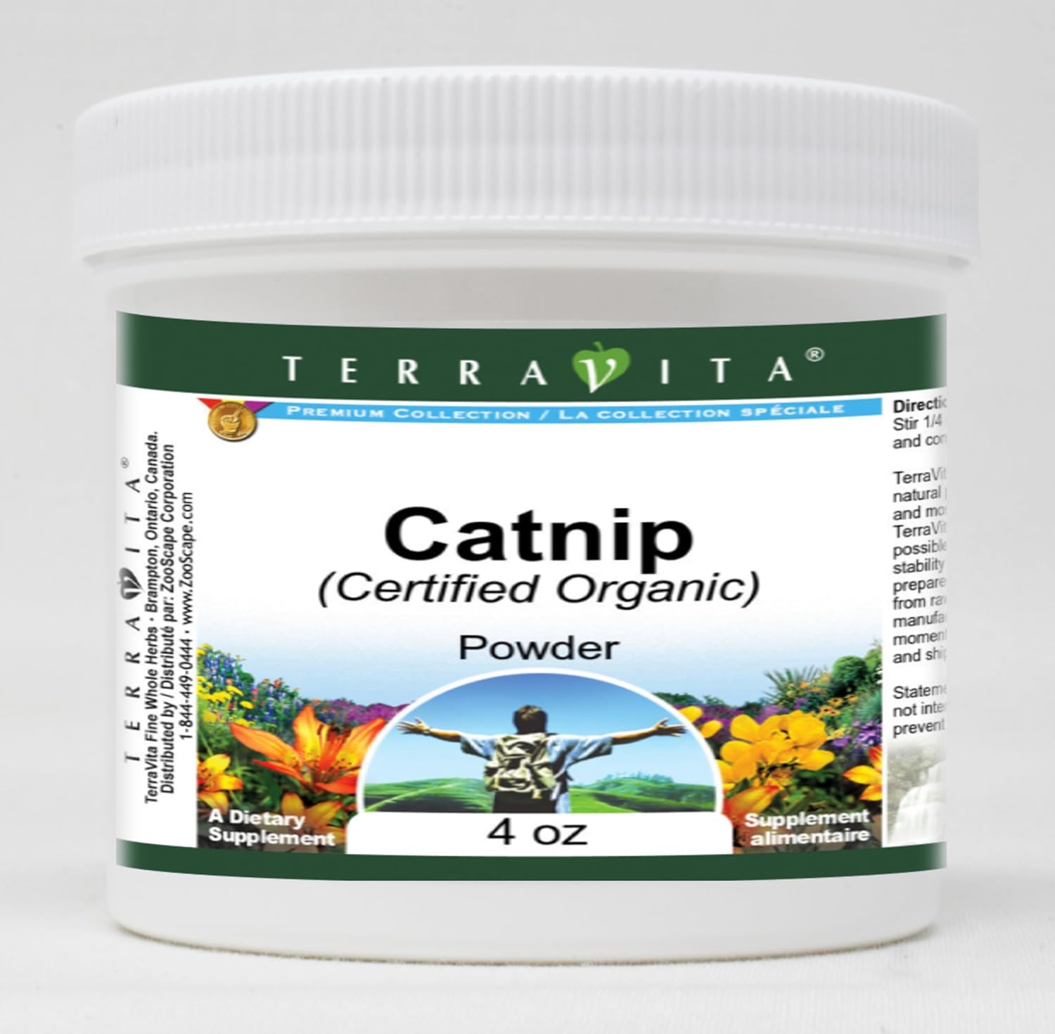 Catnip (Certified Organic) Powder (4 oz, ZIN: 517599) - 3 Pack