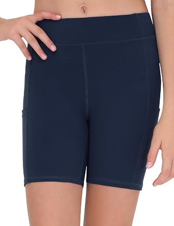 THE GYM PEOPLE Girls Volleyball Shorts High Waist Dance Athletic Shorts