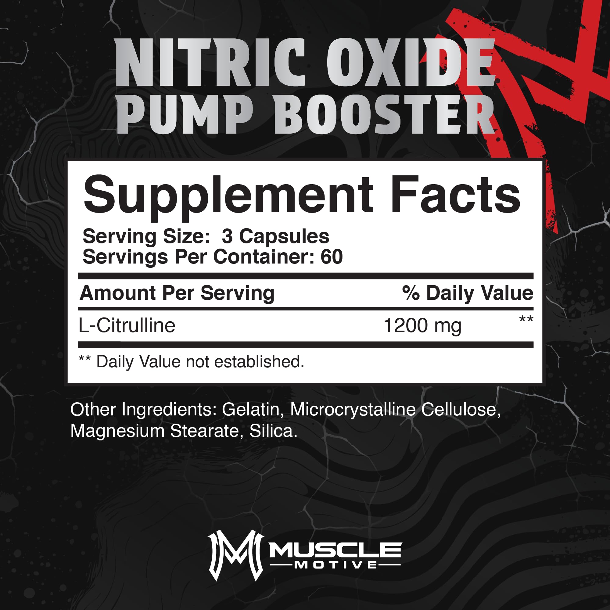 Nitric Oxide Supplement for Men, 180 Capsules — Amazon image 4
