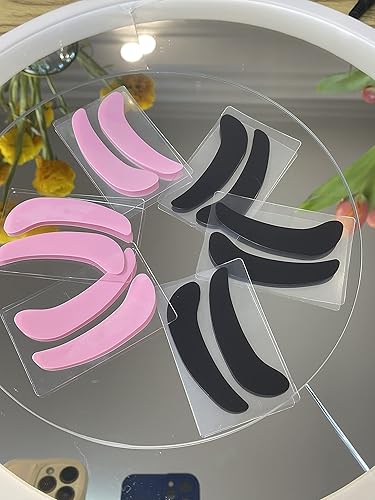 Miniatura 4 de Parches reutilizables para colocar debajo de los ojos, 12 piezas, cubierta de silicona para levantamiento de pestañas, parche de extensión de