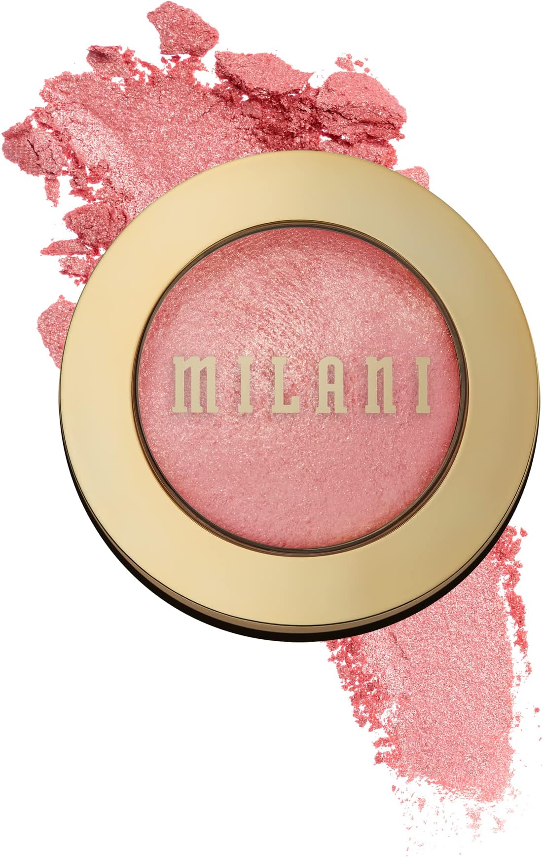 Milani Baked Blush, Dolce Pink, 3.5g