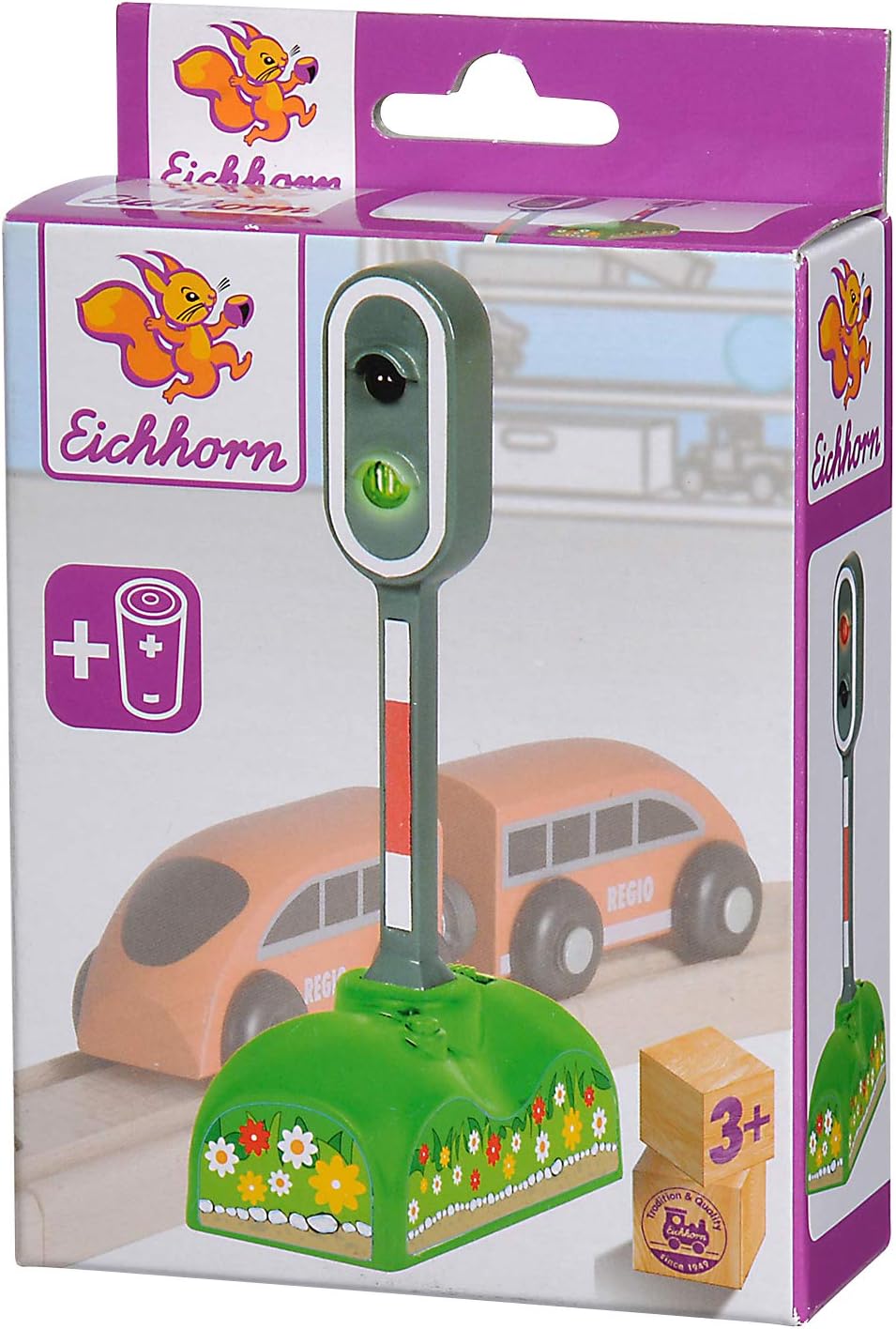 Eichhorn Train - Wooden Train Signal