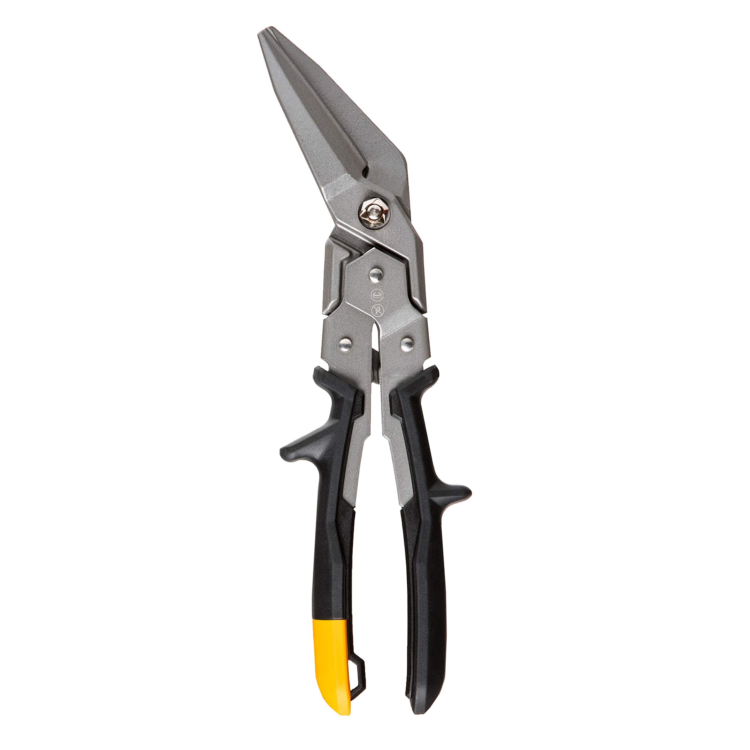 ToughBuilt H4-60-SOL Aviación Tin Snip Straight Offset corte largo, (TB-H4-60-SOL)