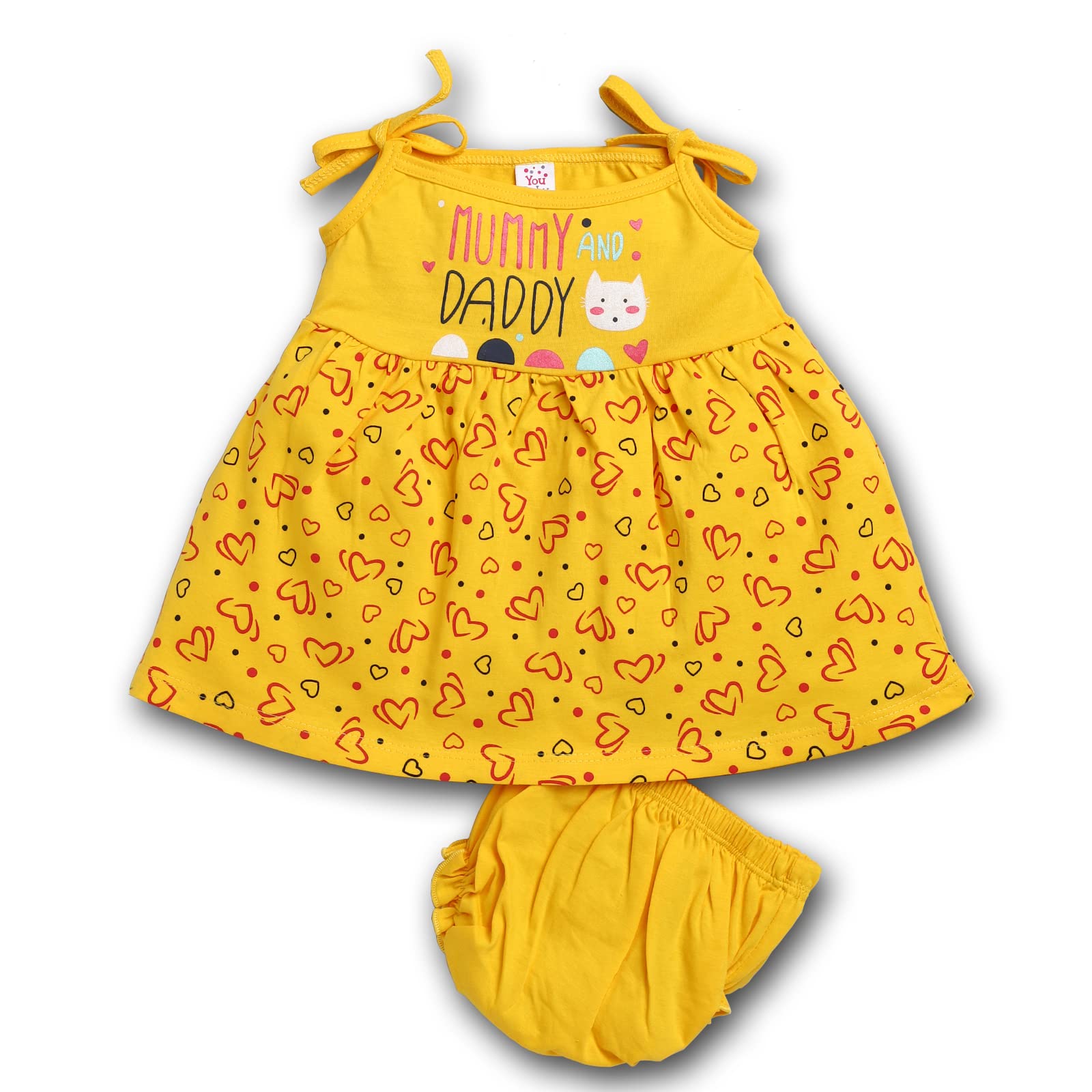 Mars InfinitiBaby Girl Frock and Panty Set