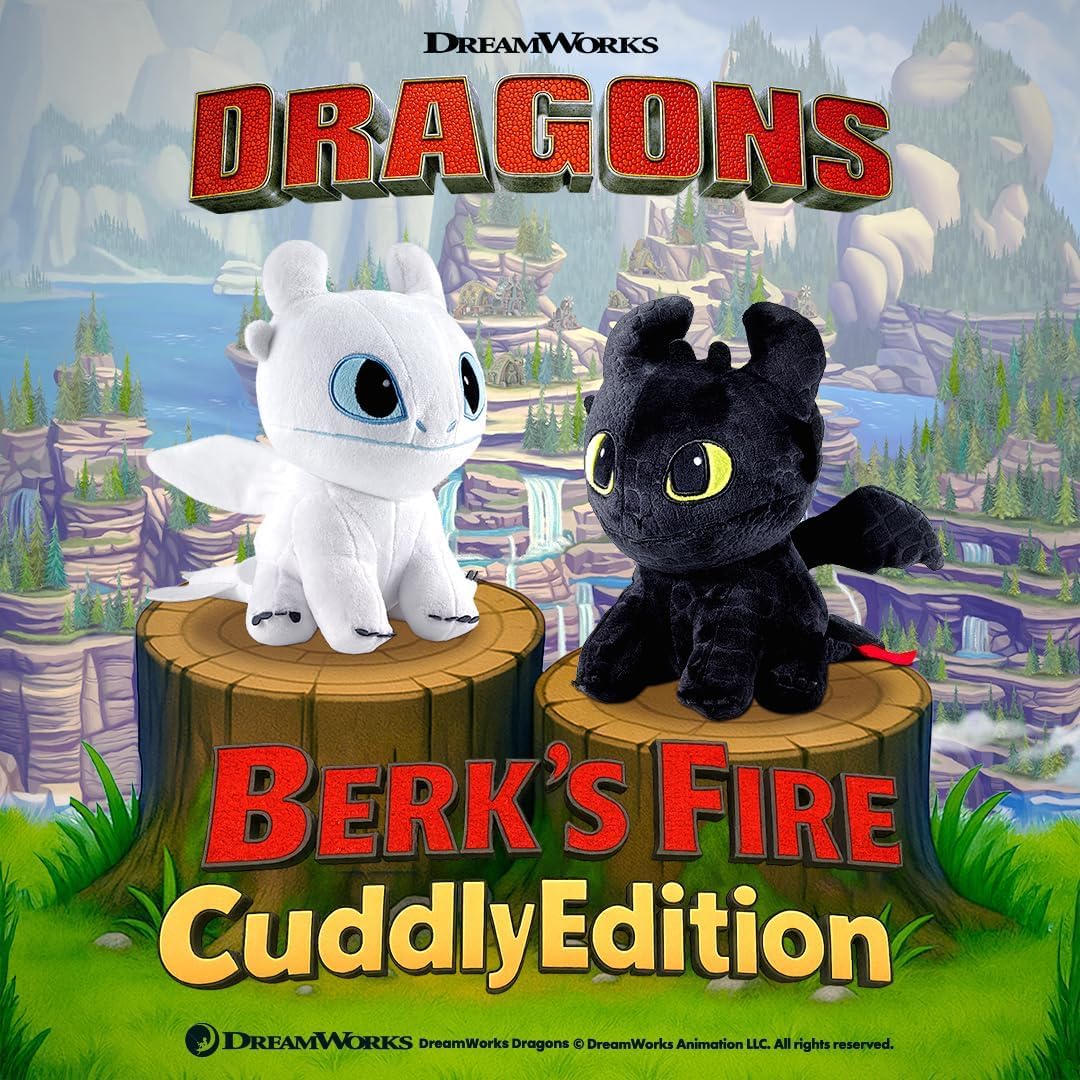 BIOSYNEX - Peluche Scaldacuore Riscaldabile con Sfere di Argilla - Dragon Trainer - Peluche Benessere Lavabile in Lavatrice - Calore Piacevole e Confortevole - Fin Dalla Nascita (Furia Chiara)