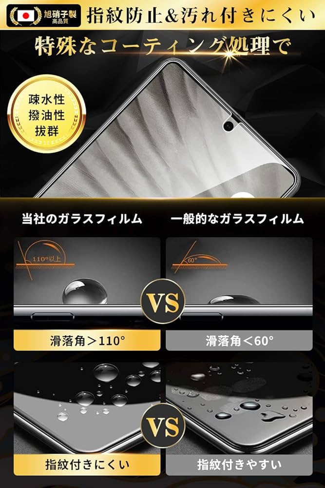 Amazon | Google Pixel 7a ガラスフィルム (2枚)【旭硝子日本製