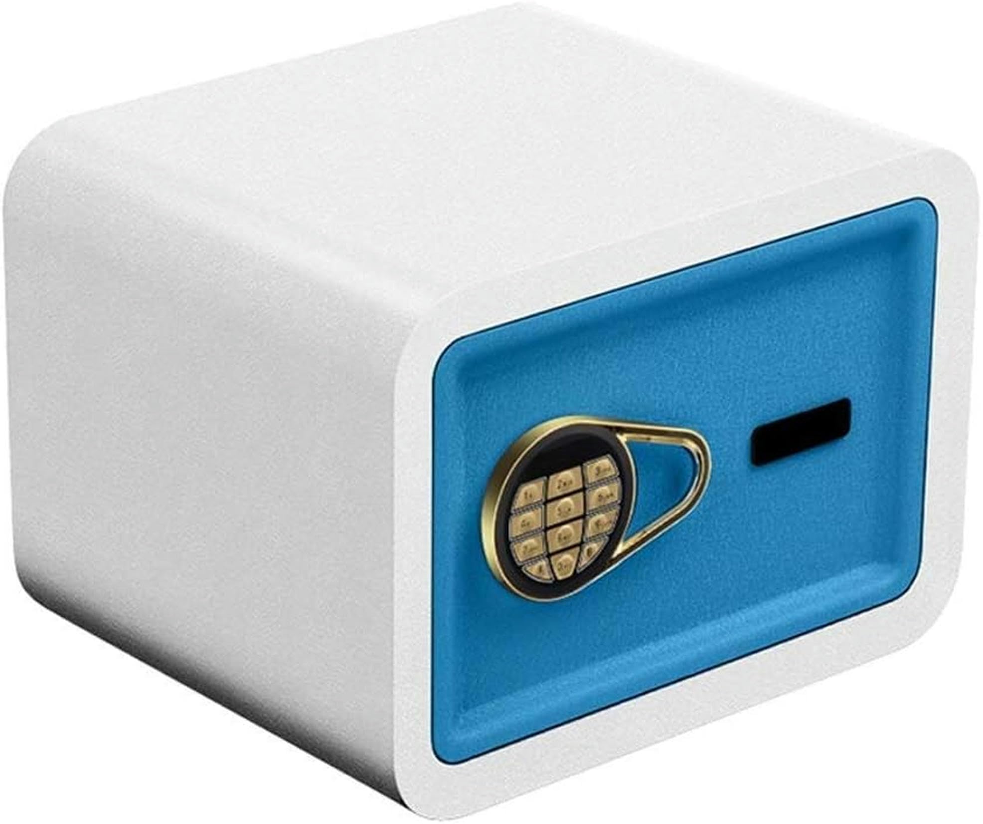 Scatole Organizzatori Password Elettronica Cassaforte Apertura di Emergenza Chiave 2 Doppie 350 * 250 * 250mm, Cassaforte per Armadietto Bancario con Singolo