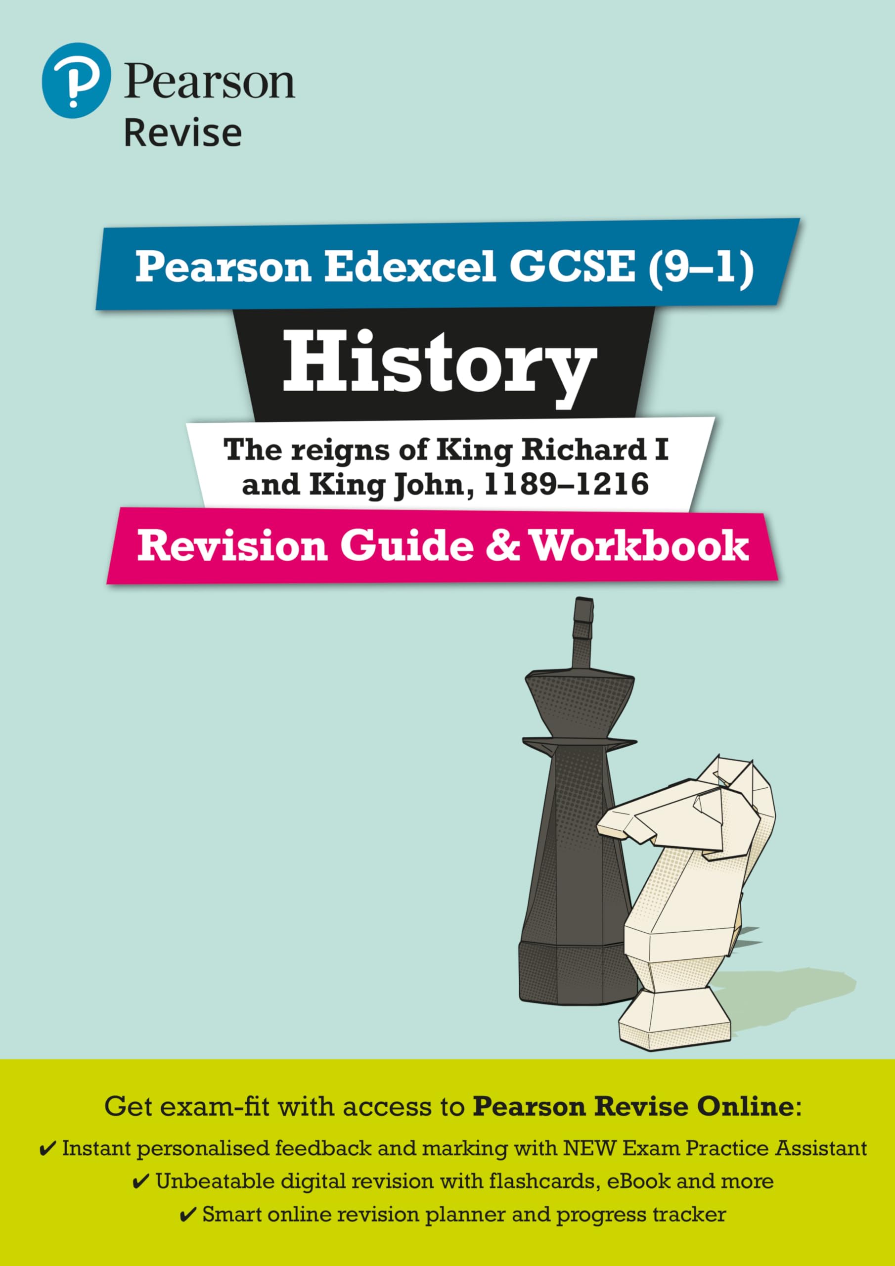 Pearson REVISE Edexcel GCSE History King Richard I and King  by Kirsty Taylor